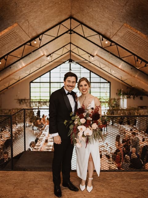 Welcome to a reception in The Grange —> Celebrate with Lucy and Patrick on their wedding day here at Bawley Vale.