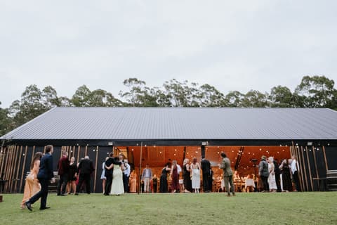 Swipe to head inside, the reception is about to begin -> Our beautiful modern-industrial wedding venue makes a magical…